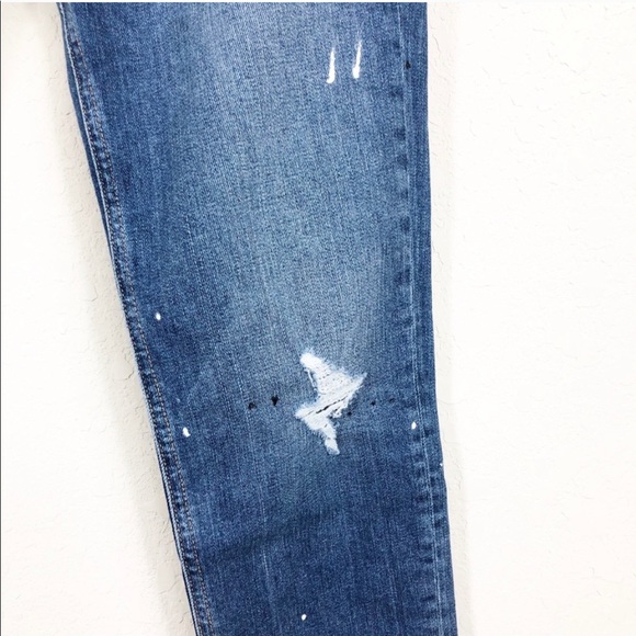 rag & bone | Jeans | Rag Bone Dre Capri Paint Splatter Jeans | Poshmark